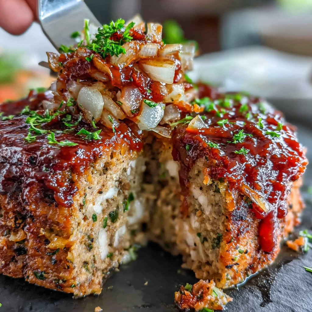 Barbecue Turkey Meatloaf Delight