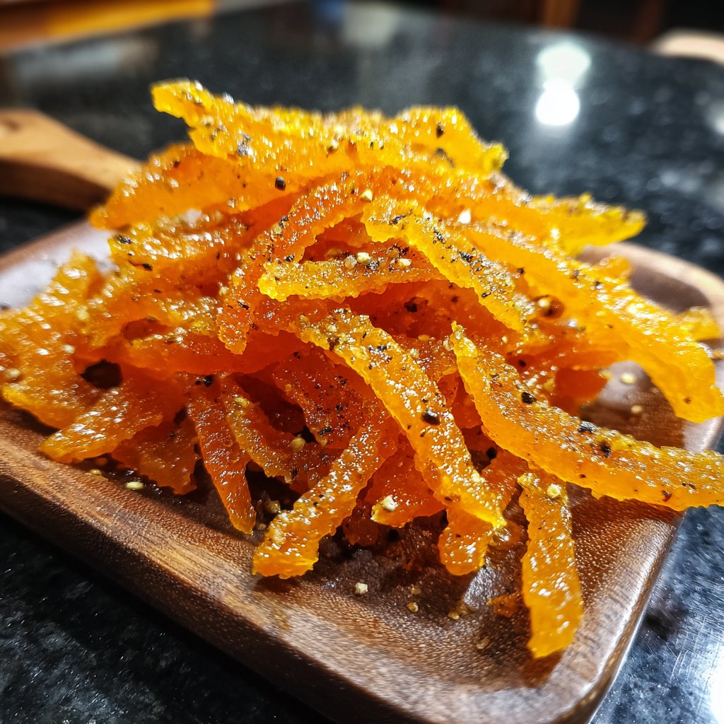 Spiced Candied Orange Peel