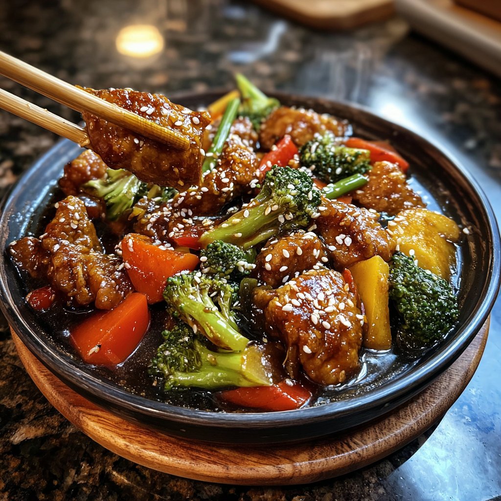 Sesame Soy Chicken Stir-Fry