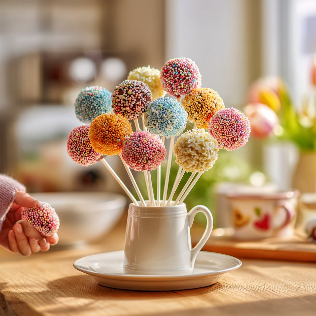 Creative Cake Pop Flower Ideas