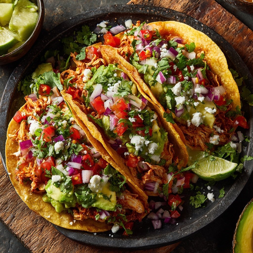 Global Mexican Chicken Tacos