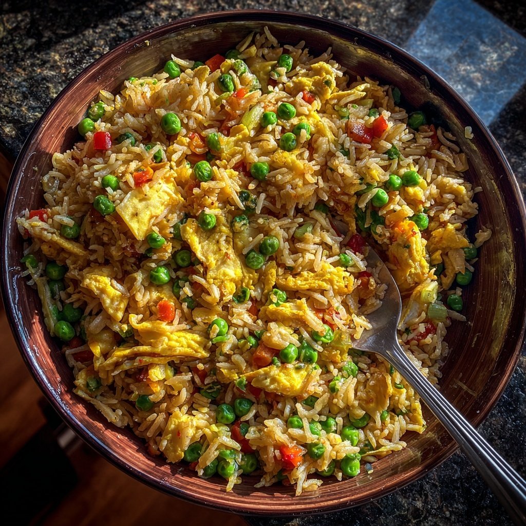Quick 10 Minute Egg Fried Rice